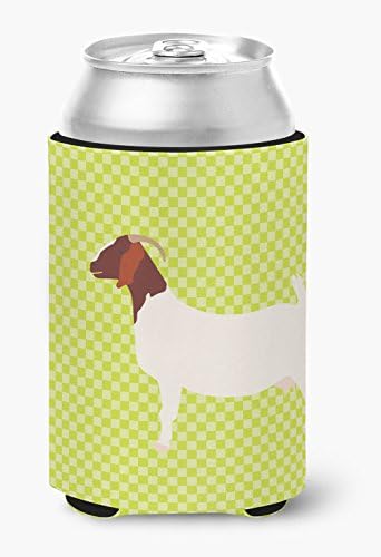 Caroline's byires BB7712CC Boer Goat Green Can ili boca Hugger, može li hladnije rukav za hugger mašina za pranje rukav za piće za piće Izolirani držač za izolacije izolatora za piće,