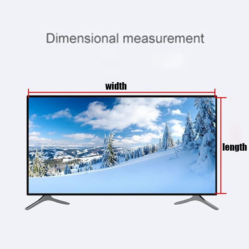 Aizyr TV zaštitnik ekrana plavo svjetlo odsjaj Filter za sve 75-85 inča standardni i zakrivljeni ekran,