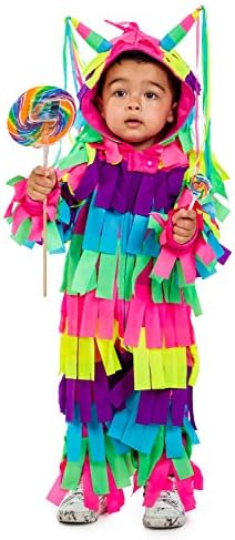 Tipsy vilenjaci Svijetli i zabavni multikolor Piñata Halloween kostim za bebe i male uređaje Unisex veličine