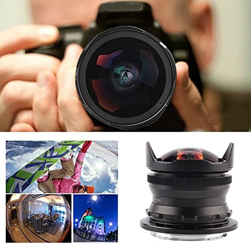 za Nikon Z-mount objektiv, 7.5 mm f / 2.8 180º širokougaoni objektiv MC višeslojna širokougaona Fisheye kamera sa kapuljačom za Nikon Z6 Z7 Z50 kamera bez ogledala
