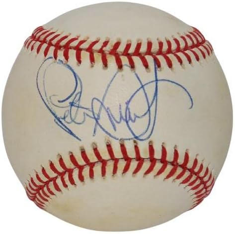 Pete Smith potpisao NL bejzbol New York Mets Reds Padres W / COA - autogramirani bejzbolls
