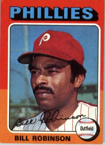 1975 Topps Bejzbol Kartica 501 Bill Robinson