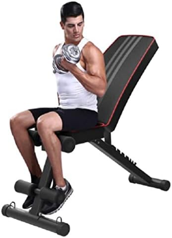 Kxdfdc klupe za fitnes stolice multifunkcionalna klupa za bučice klupa za treniranje nogu sjedeća tabla