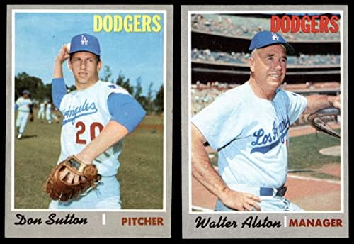 1970. TOPPS Los Angeles Dodgers u blizini Team Set Los Angeles Dodgers Ex + Dodgers
