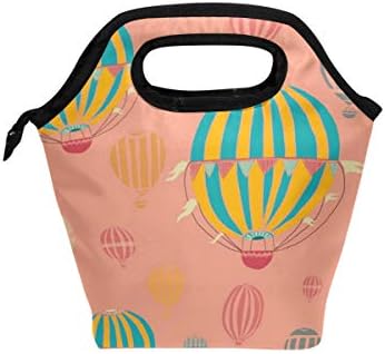 Vipsk torba za ručak balon uzorak kutija za ručak, vodootporna torbica za piknik na otvorenom torbica za