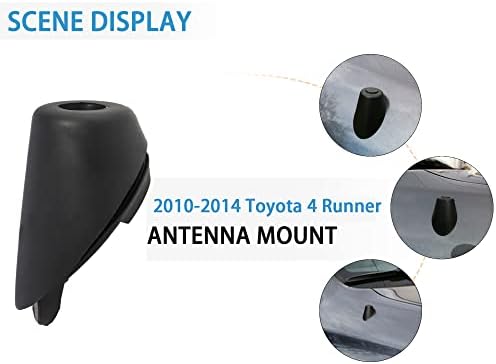 Anina 86392-35040 Antena ukras za Toyota 4 Runner 2010 2011 2012 2013 2014 gumena antena baza bezel auto