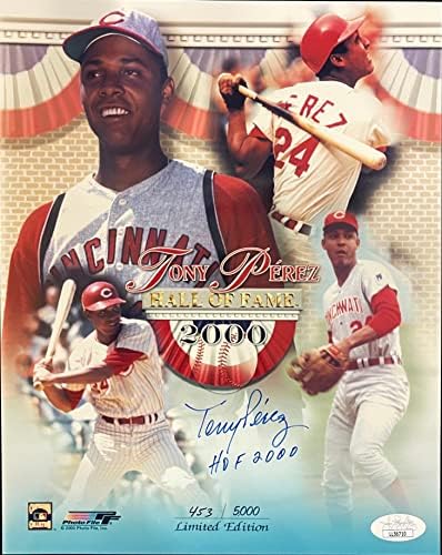 Tony Perez AUTOGREED 8x10 bejzbol fotografija - autogramirana MLB fotografija