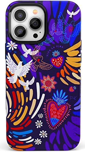 Casely iPhone 14 Pro Case - Viva La Vida - Frida Kahlo Collage Cvjetni slučaj