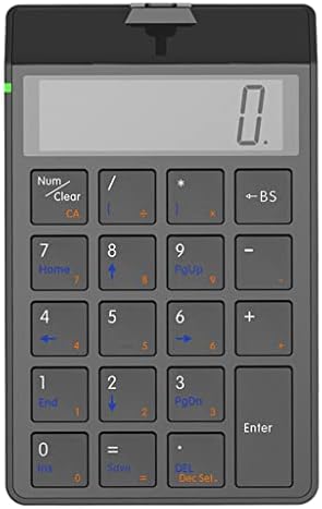 MJWDP kalkulator tastature USB punjenje Financijsko računovodstvo tipkovnice 12-znamenkasti displej Kalkulator