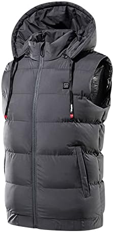 Ymosrh muški jakne zima i američki USB punjenje toplotne grijanje Smart Vest rame kaput topli top jakne za muškarce