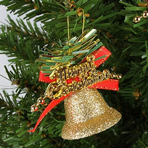 Bestoyard Retro Decor 12pcs Božićno drvce Viseće dekorati Božićni sanjački zvoni Viseći dekor ukras za Xmas