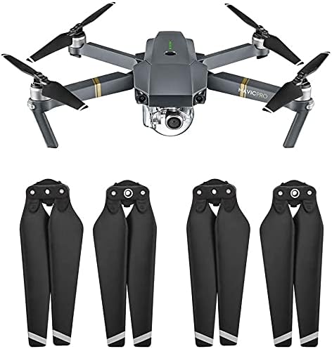 12pcs propeler za DJI Spark drone, sečiva zumira rezervni propeleri Brzo oslobađanje preklopnih oštrica