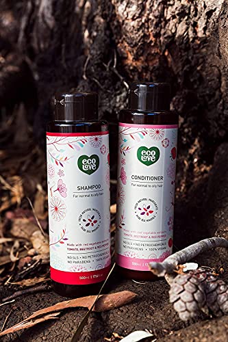Ecolove - prirodni šampon, regenerator i hidratantno pranje tijela, za normalnu i masnu kosu - sa organskim