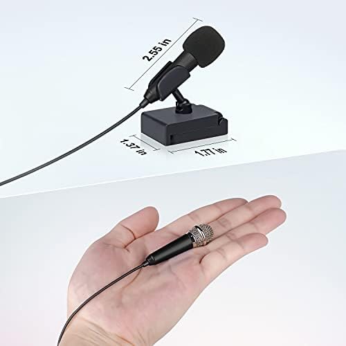 Uniwit Mini prenosivi vokalni / Instrument mikrofon za mobilni telefon laptop prenosni računar Apple iPhone Sumsung Android sa držačem