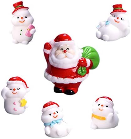 5565SZ mini božićni ukrasi Resin Santa Claus Snowman Bell poklon kutija Pejzaž