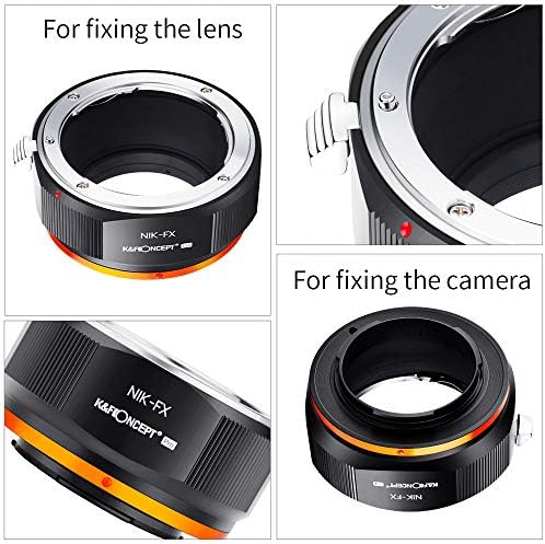 K & F Konceptni adapter za objektiv za Nikon Ai / F Mount sočiva na Fujifilm X serije Zirla bez montaže