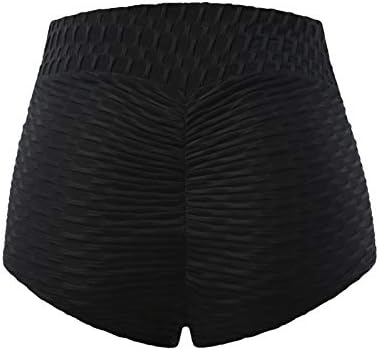 SSDXY Sports Hi-Cut sportske kratke hlače za žene Donje rublje Butt dizanje tiktoka Bubble Yoga Hlače Workout Prozračne gaćice