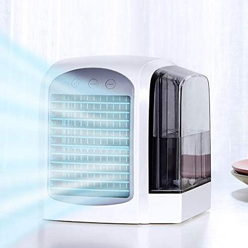 Lični vazdušni hladnjak, Mini Klima uređaj, USB ovlaživač vazduha, sa rezervoarom za vodu, prenosivi LED