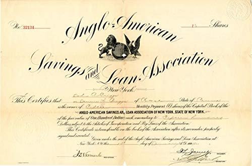 Anglo - American Savings and Loan Association