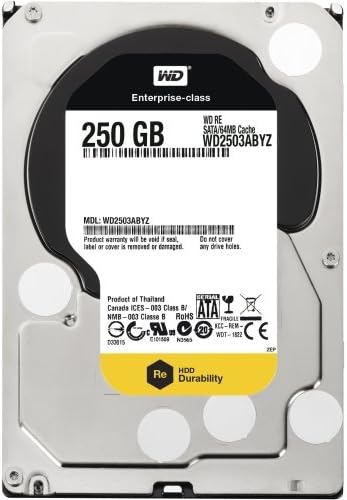 Wd Re Wd2503abyz 250 Gb 3.5 Interni Hard Disk . Sata . 7200 Rpm . 64 Mb Buffer Vrsta Proizvoda: Skladišni