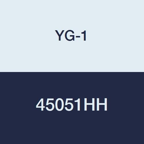 YG-1 45051hh HSS Lopta nos kraj mlin, 2 FLAUTA, redovne dužine, dvostruko, Hardslick Finish, 3-1/8 dužina,