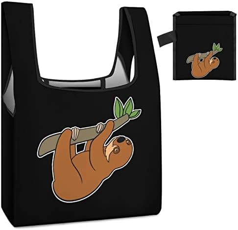 Slatke viseće torbe za višekratnu upotrebu, sklopive torbe za kupovinu za teške uslove rada sa ručkama za
