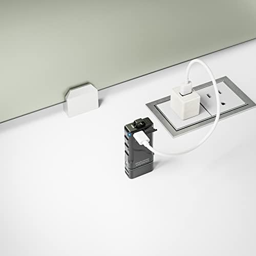 Rovyvon E3 ključ Svjetiljka 700 Visoki lumens - Mala EDC svjetiljka Super svijetla, dual Power USB C punjiva