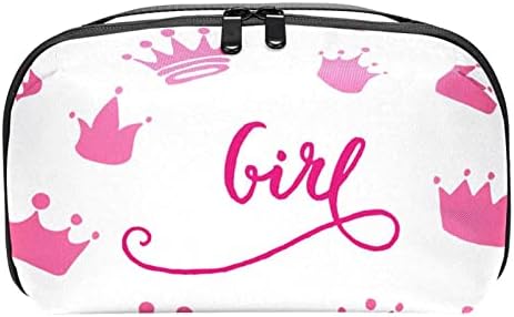 Kozmetička torba za žene, preslatke prostrane vodootporne torbe za šminkanje putne cvjetne djevojke sa cvjetnom