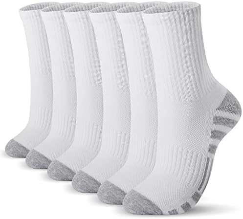 Airacker atletske čarape sportske čarape za trčanje performanse jastučića prozračne čarape za posadu za