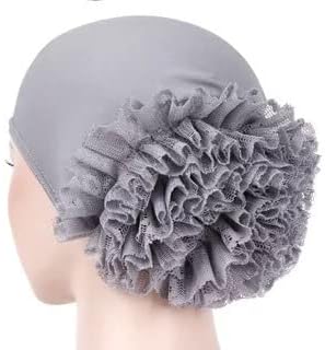 Ikasus ženske turske cvjetne kapice elastične granične magera za glavu vintage glave kape, afrički turbanski