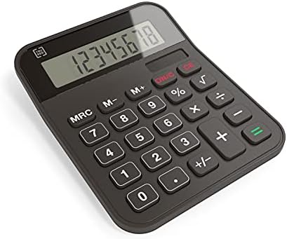 Tru Red TR230 TR230 8-znamenkasti kalkulator radne površine, crni