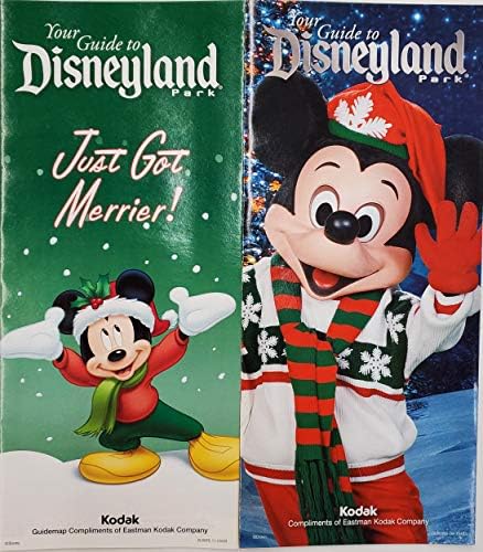 Disneyland Park Set od 8 turističkih vodiča sa ukletim dvorcem Mickey Božić se podivlja i slavi PMA51