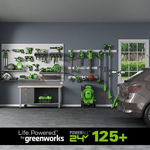 GreenWorks 24V Trubrushless ™ 1 Kompaktna jednoručna pila, bežična pločica s varijabilnom brzinom, 2.0Ah