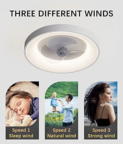 FAHUN plafoni ventilator sa ventilatorima stropa sa lampicama sa lampicama LED modernim ventilatorom ventilatora