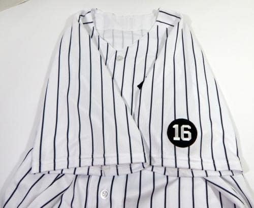 2021 New York Yankees 80 Igra Izdana bijela Jersey 16. patch 46 DP28947 - Igra Polovni MLB dresovi