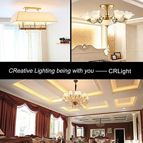 CRLight LED kandelabra sijalica 25W ekvivalentna 250 lumena, 3000k meka Bijela 2W filament LED luster sijalice,