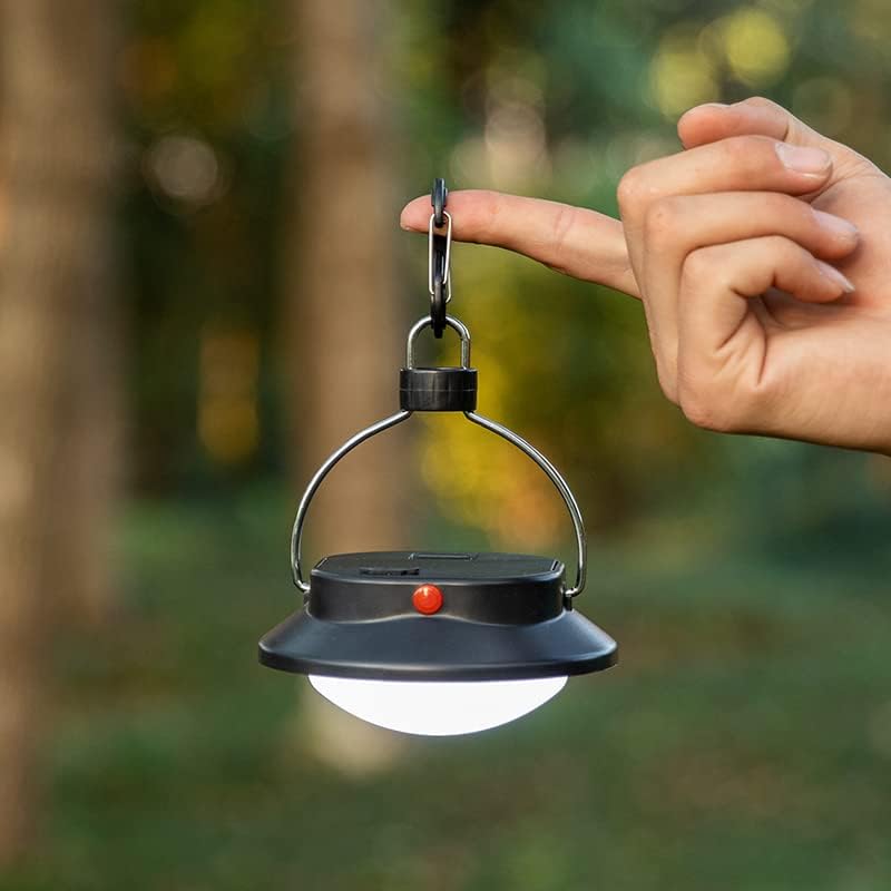 Surborder LED prijenosno noćno svjetlo za šator za kampiranje, lampion za kampiranje sa 3 načina svjetla,