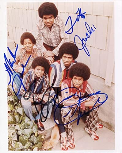 Music Group Jackson 5 Autograma, potpisana fotografija