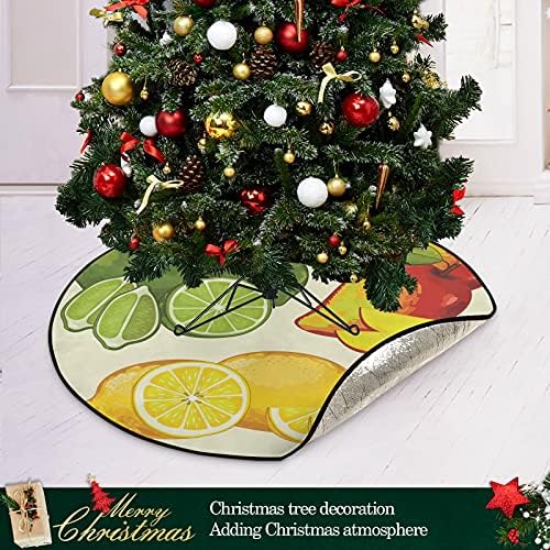 Xigua božićna stabla mat slatko voće akvarel božićno stablo stalak za božićnu suknju Xmas za odmor kućne