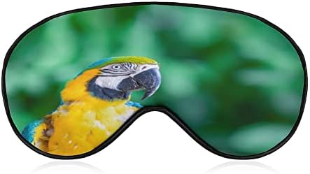 Maska za spavanje Macaw Parrot s podesivim remennim mekim poklopcem za oka za spavanje za putanje opustite