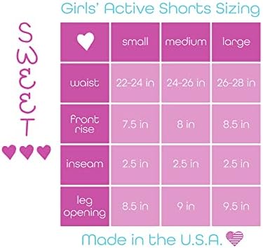 Djevojke slatke srca Aktivne kratke hlače - 4 pakovanje francuski francuski Terry Athletic Shorts Delphin