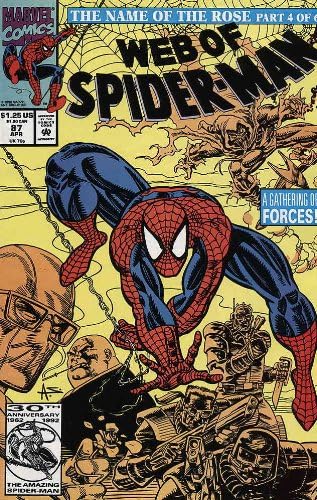 Web Spider-Man, u 87 VF ; Marvel strip / Ime ruže Demogoblin