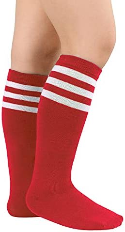 Američki trendovi djeca dječje nogometne čarape Stripes koljena visoke cijevi čarape pamučne uniforme sportske