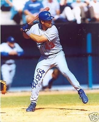 Kevin Elster Los Angeles Dodgers potpisao je 8x10 fotografija COA