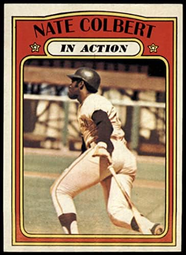 1972 TOPPS 572 u akciji Nate Colbert San Diego Padres Dean's Cards 5 - Ex Padres