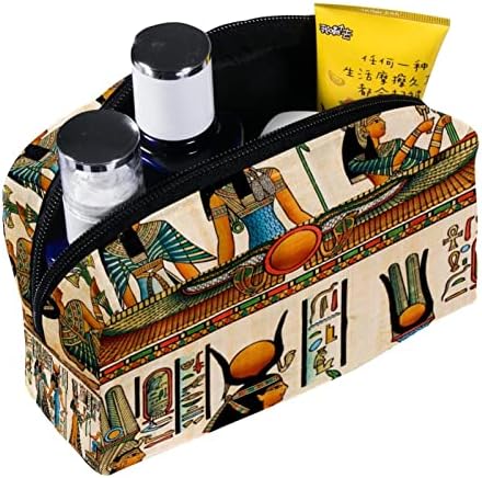 Mala šminkarska torba, patika sa zatvaračem za žene i djevojke, umjetnička antička egipatska etnički plemenska