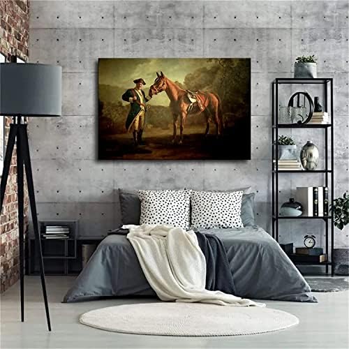 Napoleon Tony Soprano i pie-o-moj konjsko slikar za slikar SOPRANOS Race Platnena Ispis zidnog umjetničkog