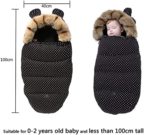Baby Worth Wimse Držite tople torbe za bunter za kolica za bebe za 0-3 godišnje univerzalne kolica za spavanje