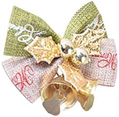 Božićno drvsko leptir sa ukrasom od željeza zvona Božić mini s Bell Garland Dan zahvalnosti
