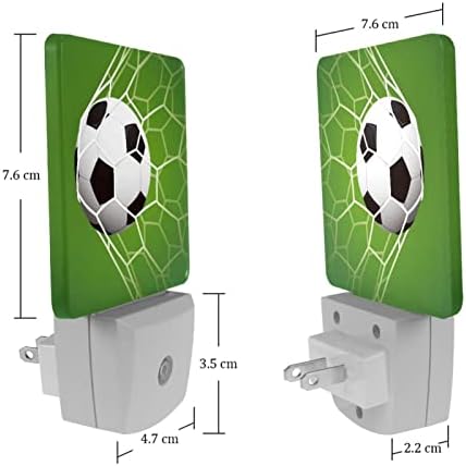 Fudbalski gol nogometni Sport LED noćno svjetlo, dječje noćne lampe za spavaću sobu uključite se u zidnu